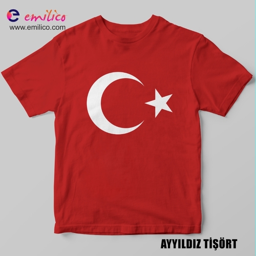Türk Bayrağı tişört